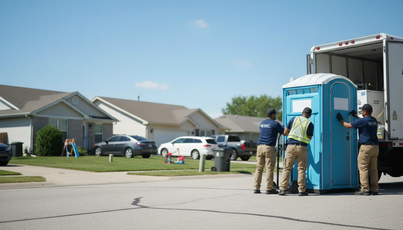 Standard Porta Potty Rentals in Nenzel, NE near me